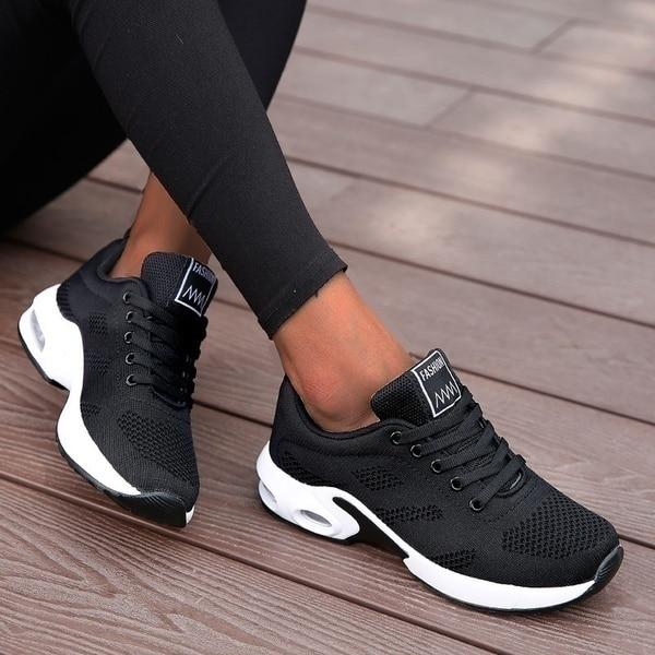 Women's orthopedic walking shoes, perfect for daily comfort and active running.