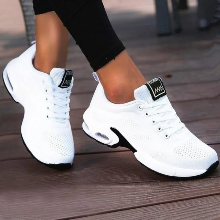 Athletic women's orthopedic footwear, built for performance, comfort & pain relief in running.