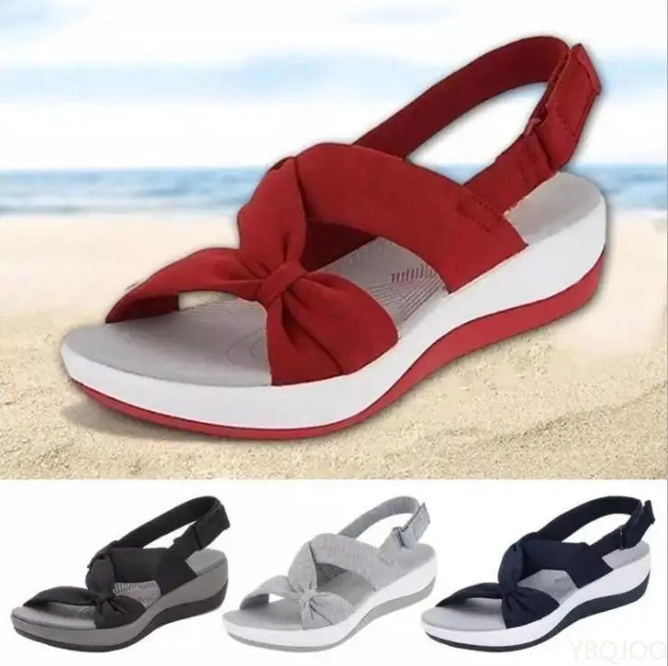 Women's orthopedic sandals, offering arch support & all-day comfort for daily wear and foot pain relief.