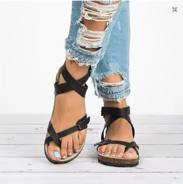 Supportive women's sandals, offering ultimate foot comfort with orthopedic arch support & adjustable fit.
