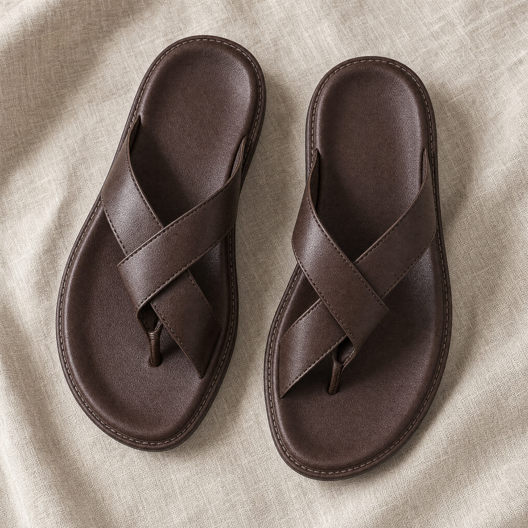 Stylish white women's orthopedic sandals, ideal for summer comfort & pain relief with arch support.
