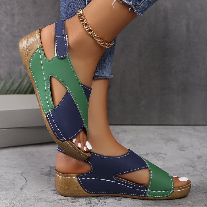 Women's supportive orthopedic sandals, great for summer walks & comfortable footwear for daily wear.