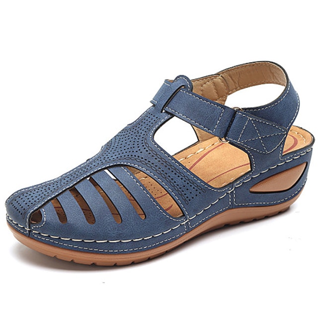 Women's comfortable orthopedic sandals: arch support, pain relief, and adjustable design for daily summer wear.
