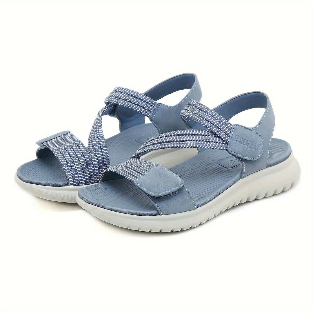Comfortable women's orthopedic sandals, ideal for summer, offering arch support for foot pain relief.