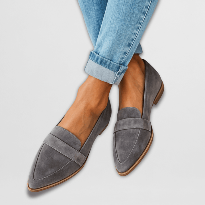 Breathable, lightweight women's slip-on loafers with orthopedic support. Perfect for everyday casual wear.