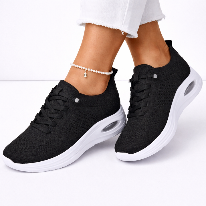 Women's orthopedic slip-on sneakers for lightweight everyday comfort and foot support.