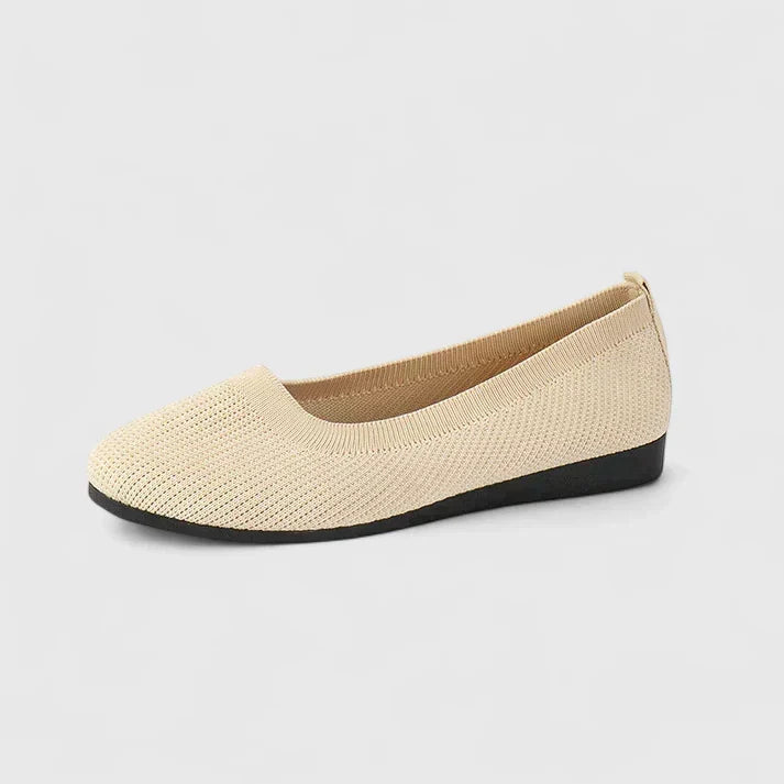 Women's orthopedic slip-on walking shoes with arch support for comfortable daily wear.