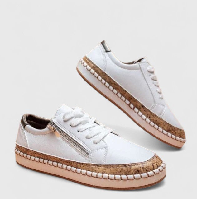 Stylish women's everyday orthopedic slip-on walking shoes, durable with ultimate arch support.