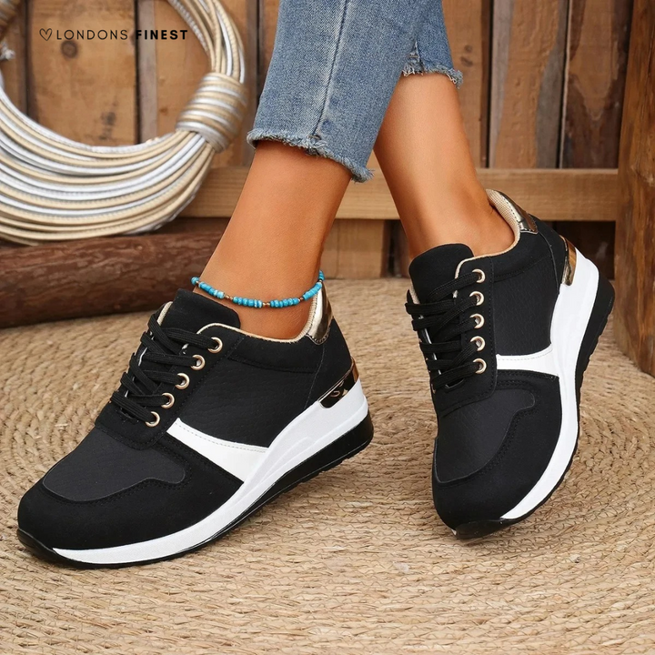 Versatile women's orthopedic sneakers, perfect for casual outfits, providing ultimate arch support & pain relief.