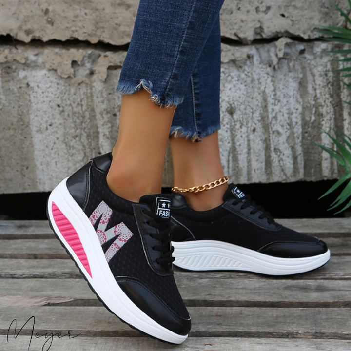Comfortable women's orthopedic sneakers. Arch support & foot pain relief for walking & daily active wear.