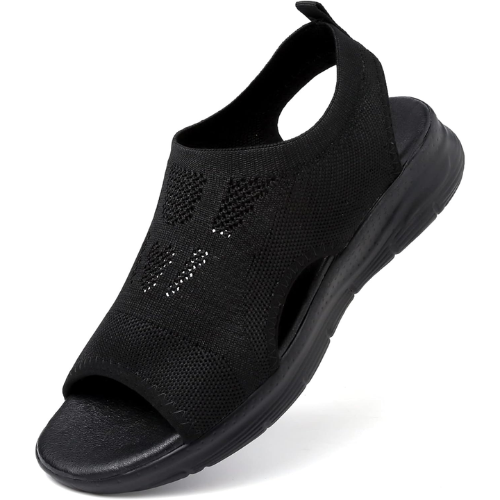 Adjustable women's sandals with cushioned footbed for ultimate comfort.