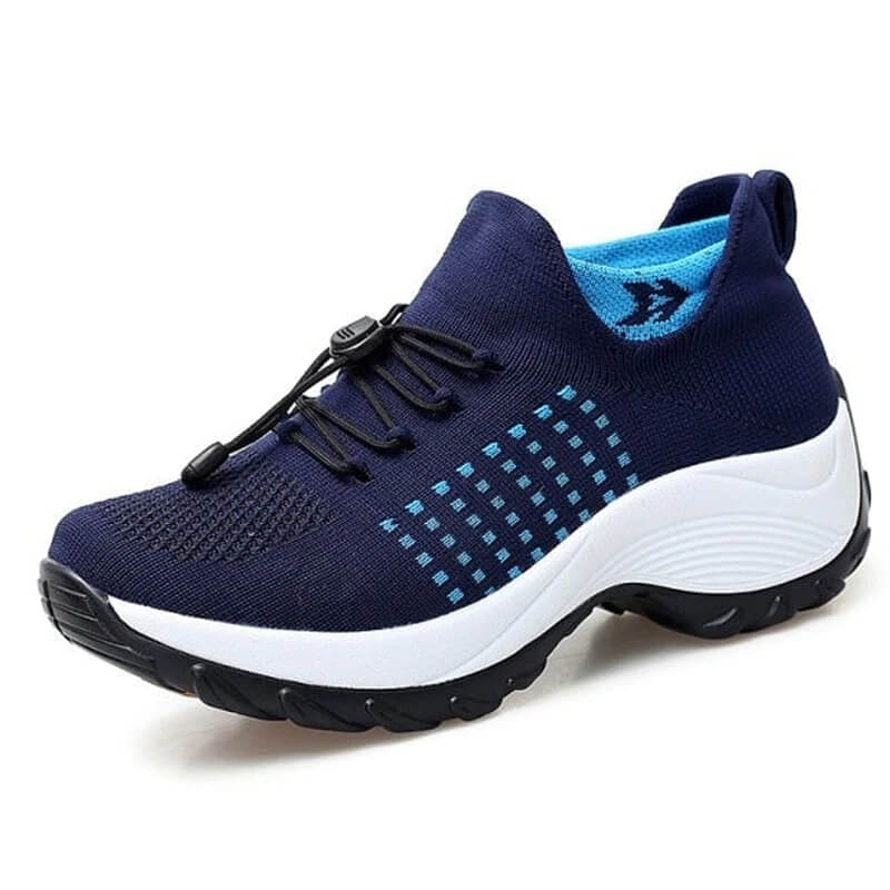 Women's orthopedic walking shoes for pain relief, comfort, and foot support.