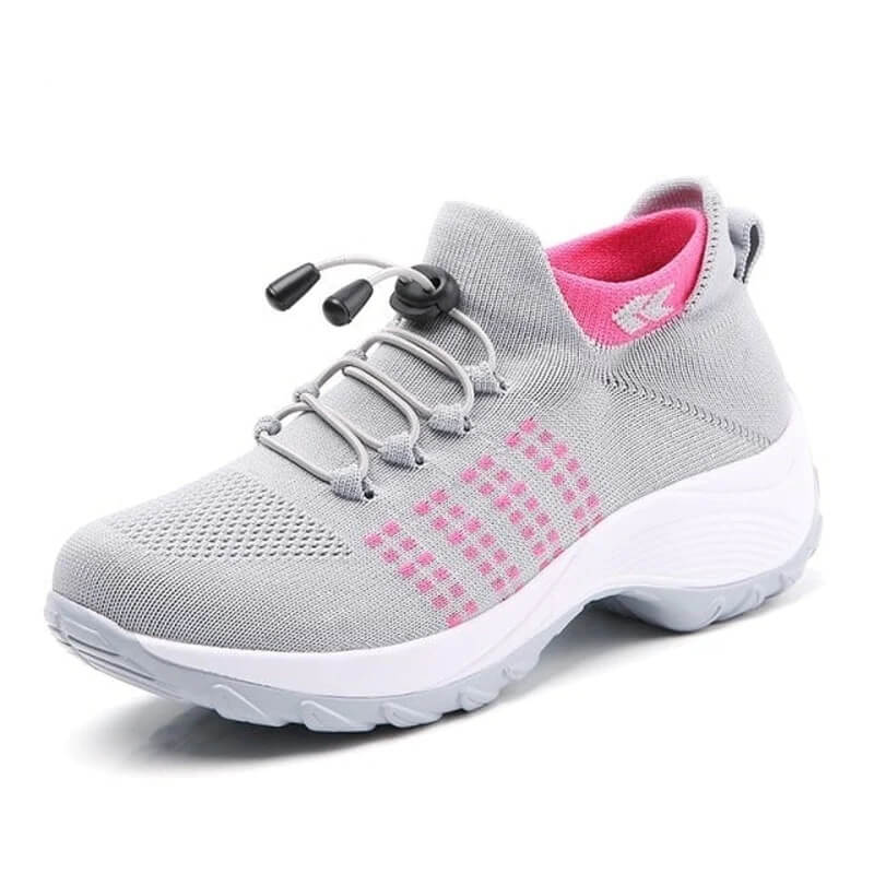 Women's pain relief shoes, offering excellent foot support and shock absorption for daily wear.