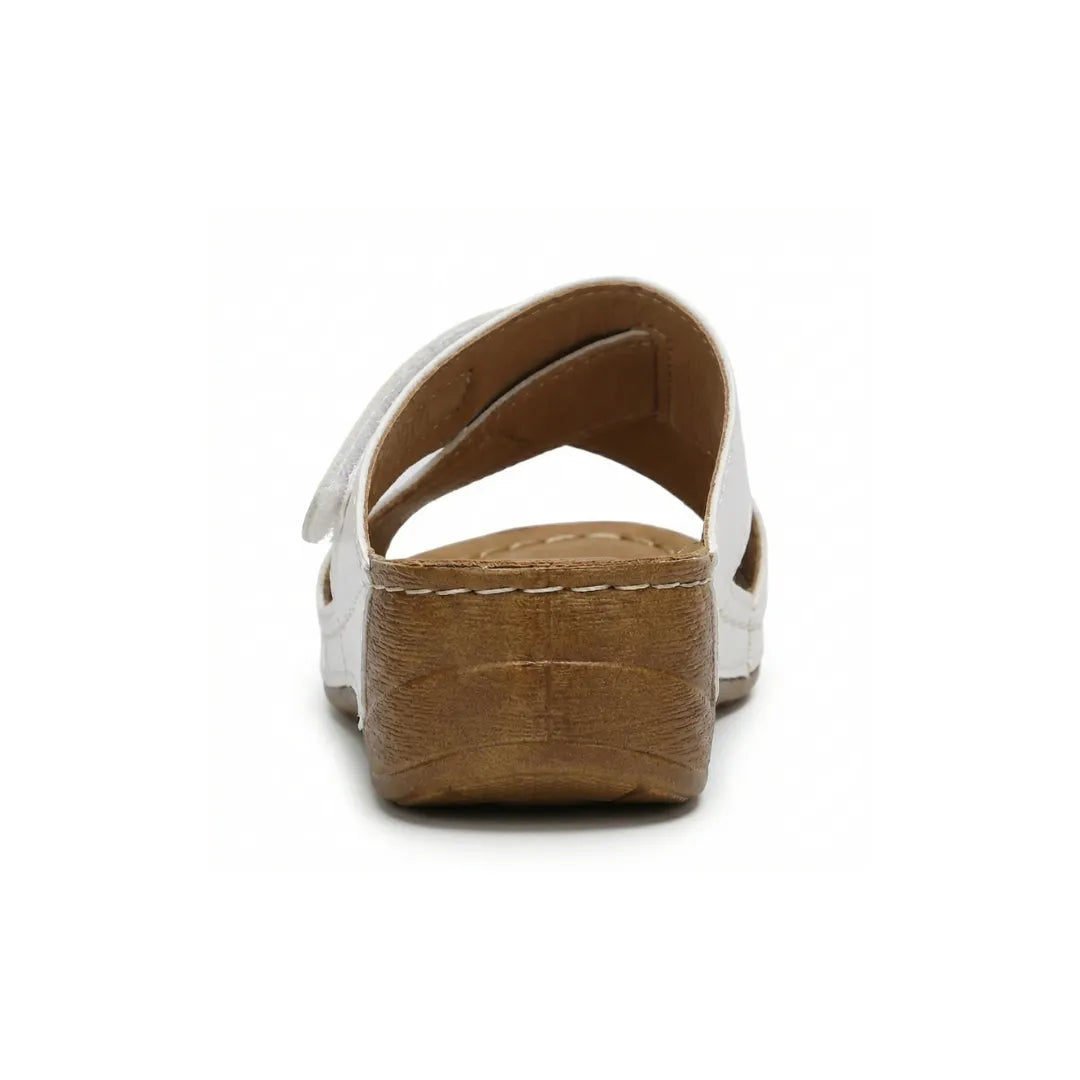 Modern women's summer sandals, orthopedic wedge style, designed for ultimate comfort and support.