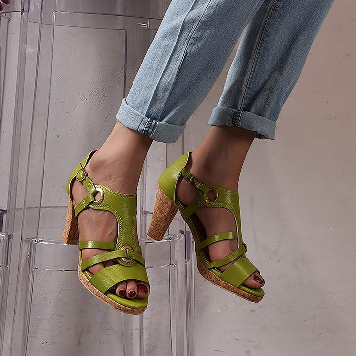 Women's stylish wedge sandals combining comfort, orthopedic arch support, and elevated summer style.