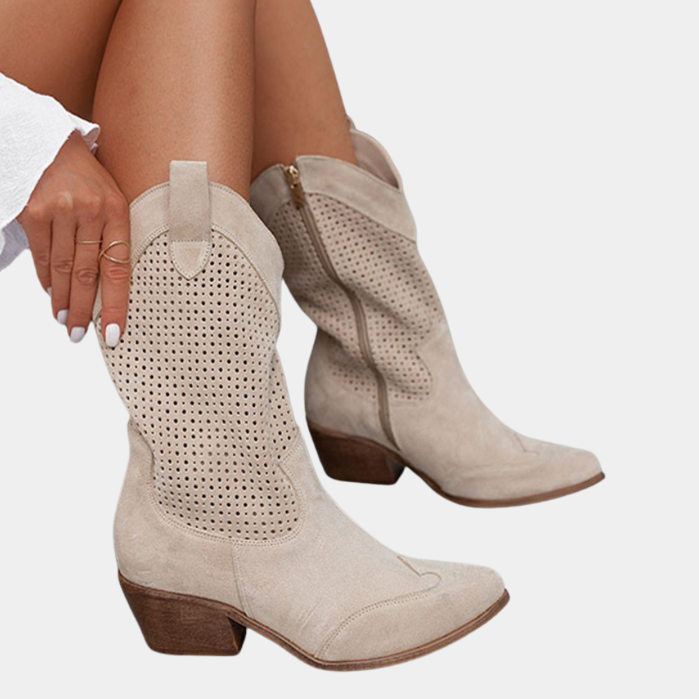 Premium women's orthopedic western boots. Fashionable cowboy style with all-day comfortable support.