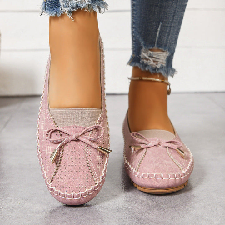 Easy slip-on women's wide fit orthopedic loafers for ultimate cushioned comfort & foot health.