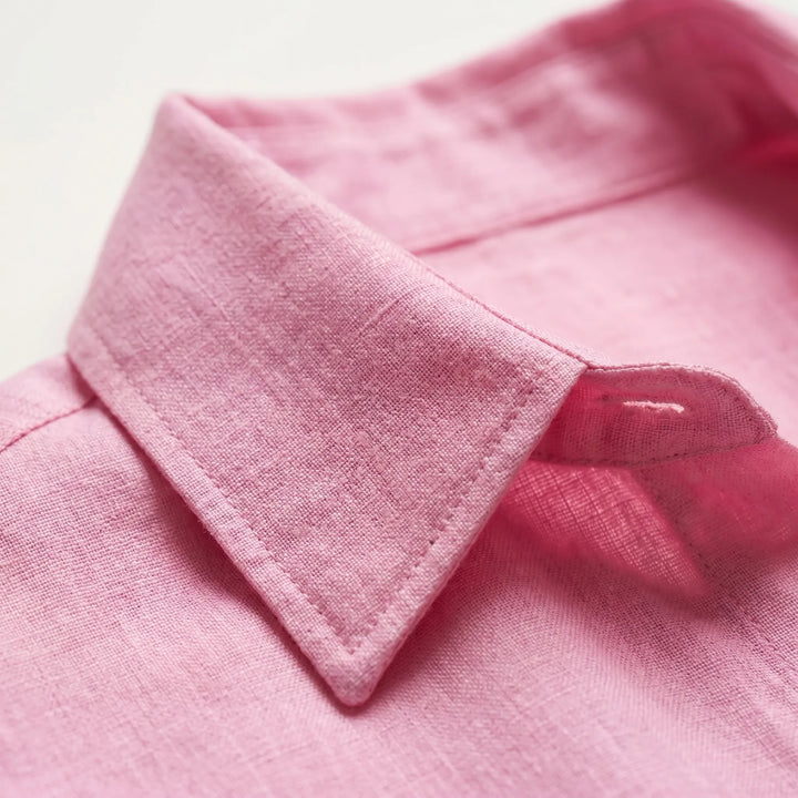 Comfortable women's oversized button-down shirt, perfect for casual layering or a stylish, loose-fit top.