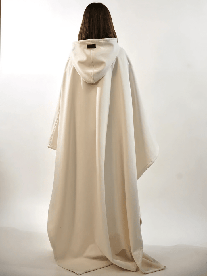 Roomy oversized weighted hoodie for women, ensuring ultimate cozy comfort.