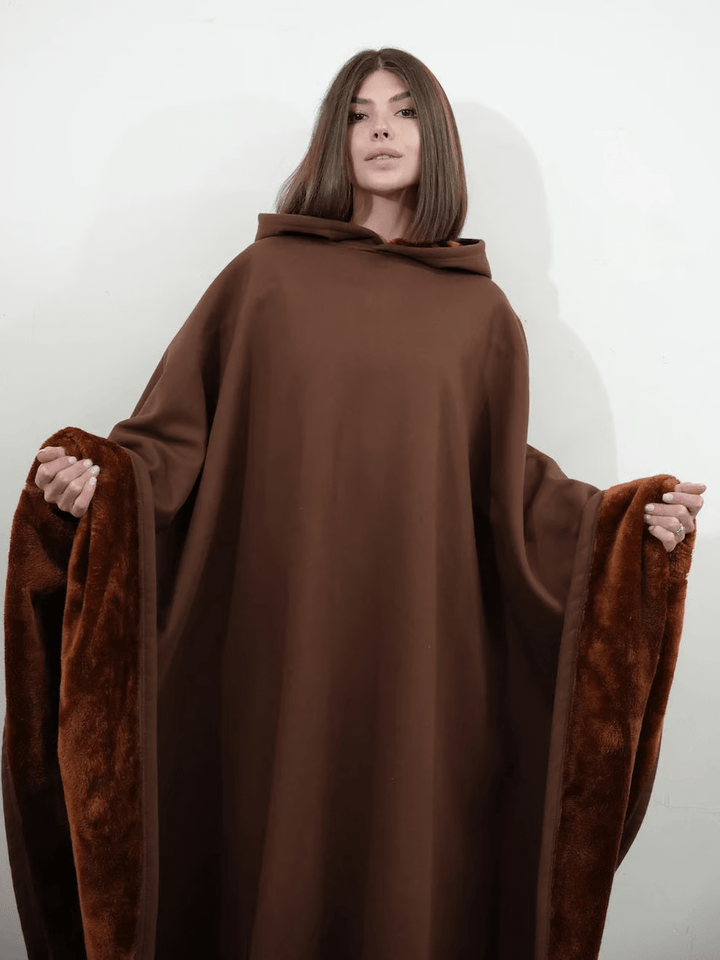 Gift for her: oversized weighted hoodie, ultimate comfort for women's relaxation.
