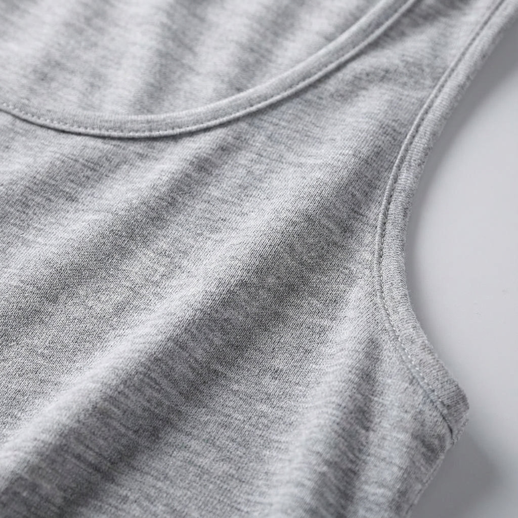 Comfortable women's workout shirt, a flexible fit sleeveless top for all active lifestyles.
