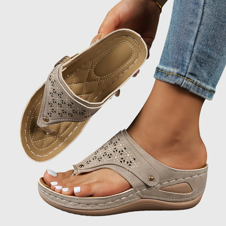 Elevate your summer style with comfortable women's platform ankle strap sandals for all-day wear.