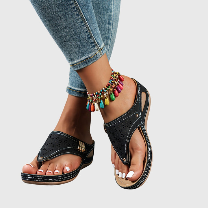 Secure women's heeled platform sandals with ankle strap, essential summer footwear for fashionistas.