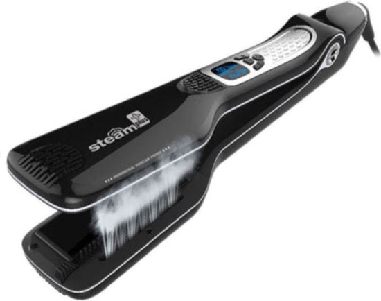 Elara professional steam hair styler for women, offering heat protection & sleek, healthy hair with advanced ceramic technology.