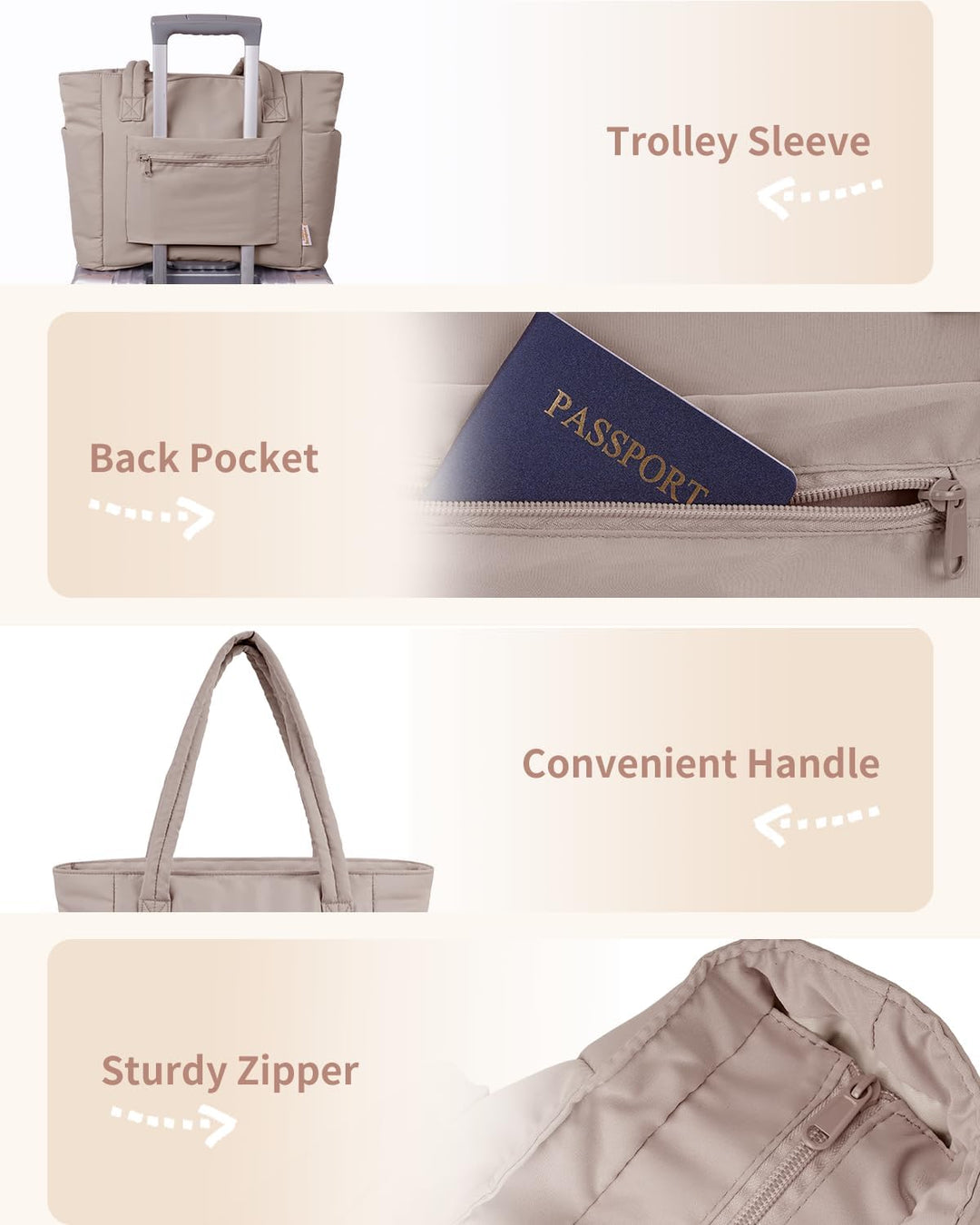 Puffer laptop bag: women's quilted design, ideal for daily commutes & weekend trips.