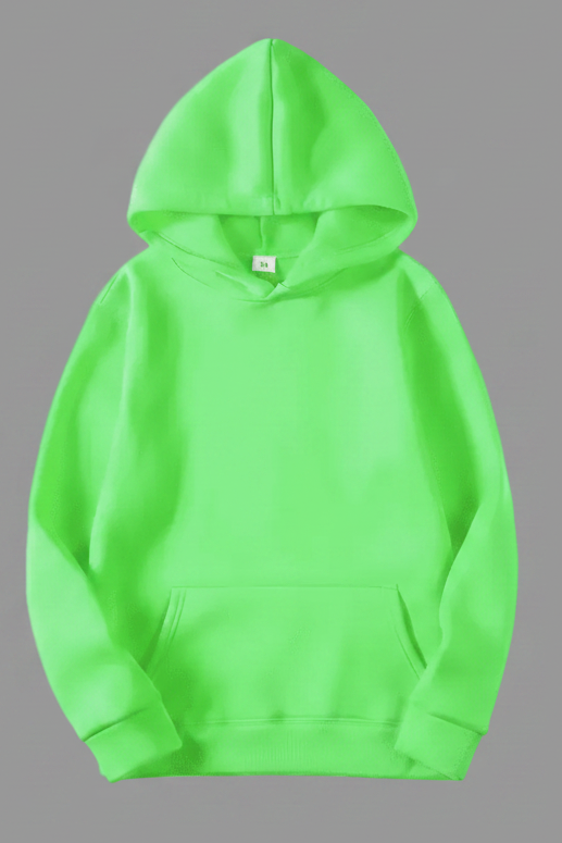 Purple women's comfortable & breathable hooded sweatshirt. Relaxed fit, long sleeve for everyday comfort.