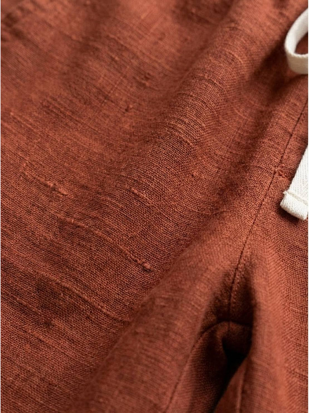 Warm weather women's relaxed fit cuffed pants, comfortable and versatile.