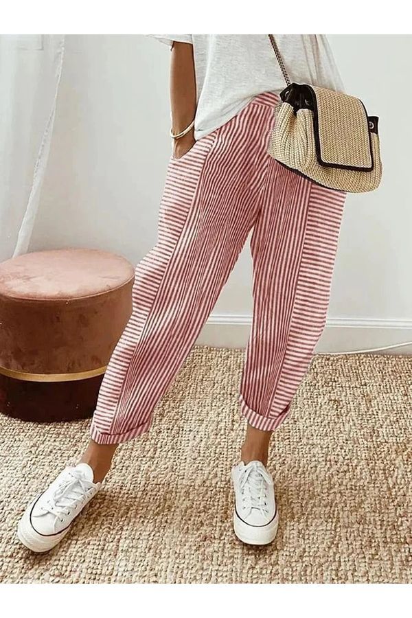 Stylish & comfortable women's relaxed fit pants for daily wear, versatile casual outfits, and loungewear.