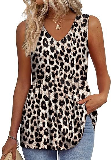 Everyday women's relaxed fit sleeveless top, designed for comfortable and versatile fashion.