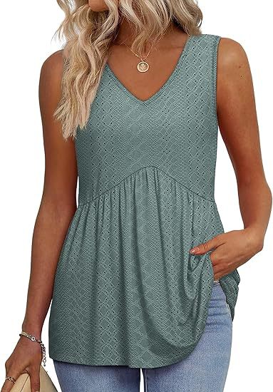 Versatile everyday women's top; sleeveless design, ideal for spring & summer fashion.