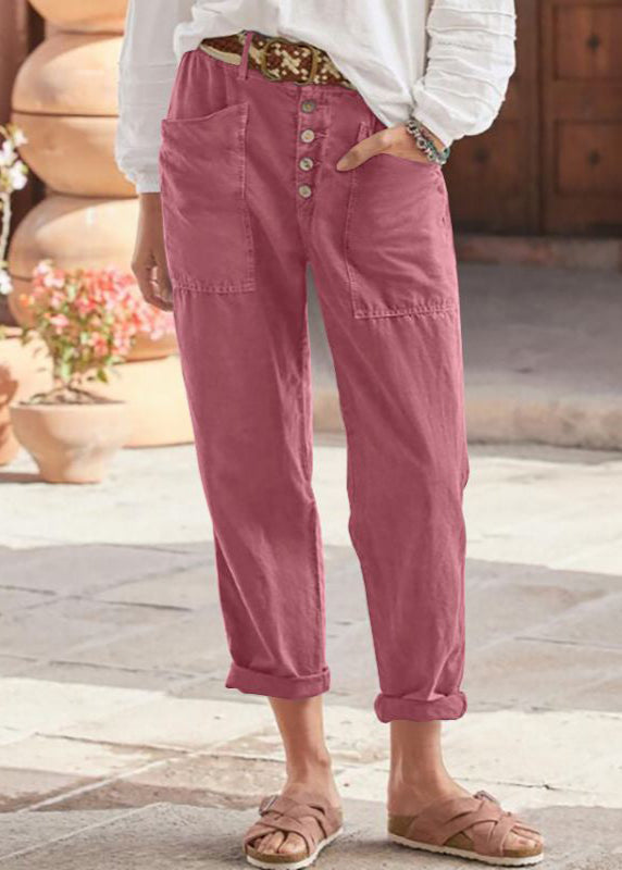 Women's relaxed wide leg trousers with adjustable high waist, perfect for comfortable and chic everyday wear.