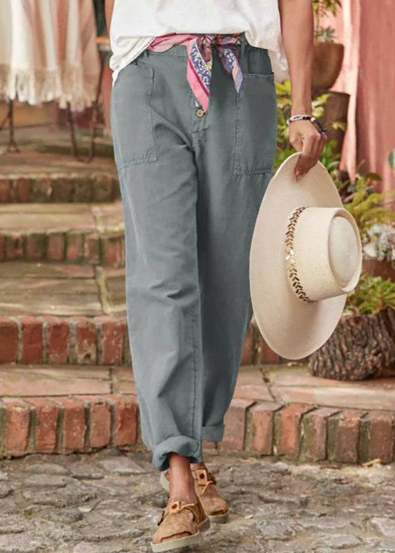 Women's high waist wide leg trousers in a relaxed fit, designed for maximum comfort and chic casual wear.