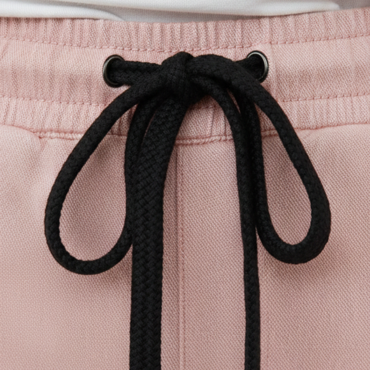 Versatile women's matching set featuring a stylish ruched sleeve blazer and comfortable joggers for any occasion.