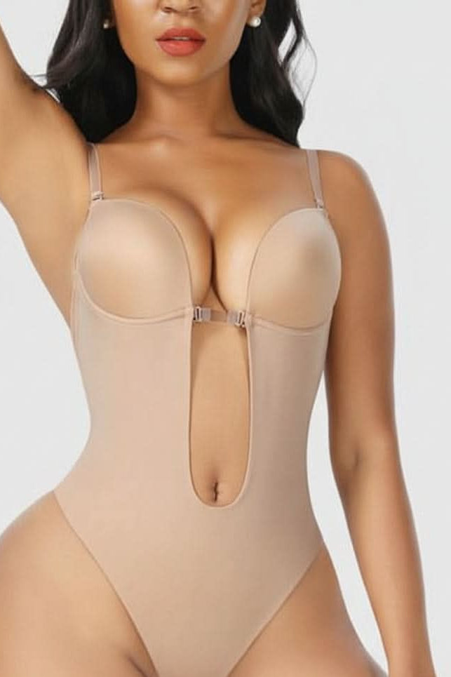 Comfort fit backless body shaper for women, seamless shapewear to enhance curves & create a smooth silhouette.