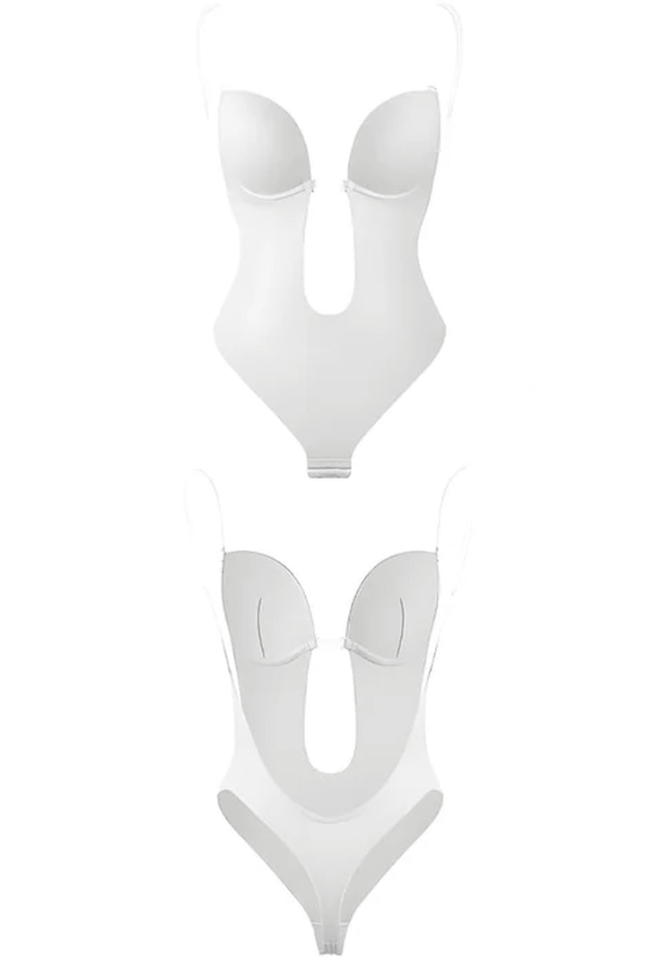 Comfort fit women's seamless backless body shaper, providing invisible support & a smooth, sculpted silhouette.