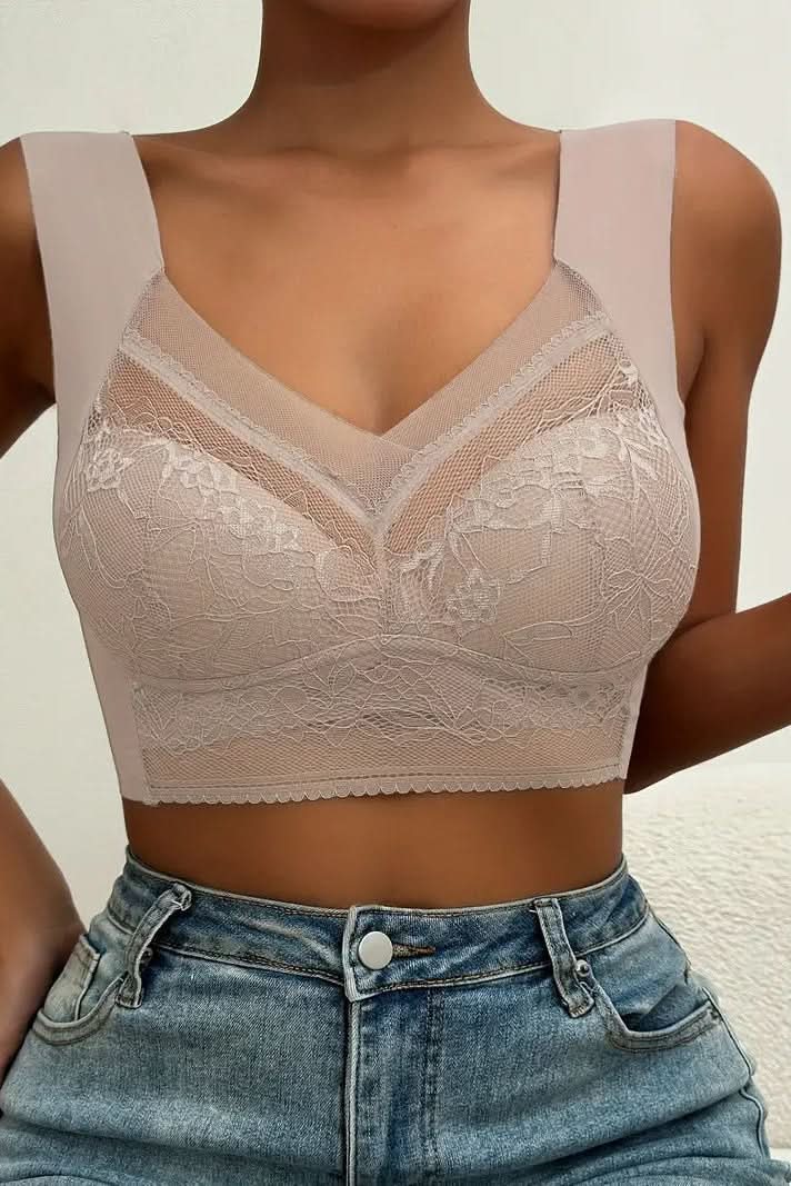 Women's ultra-soft seamless comfort bra, ideal for lounging or active all-day wear.
