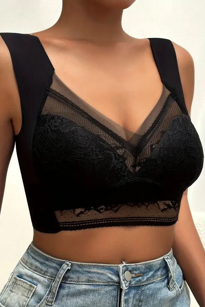 Wireless support bra for women, featuring a seamless design for ultimate comfort & smooth silhouette.