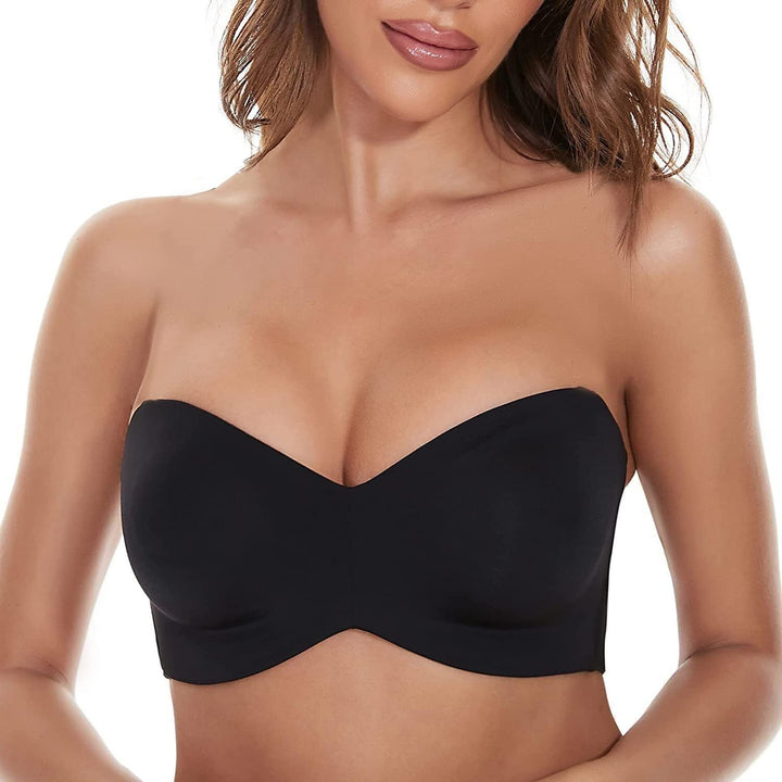 Women's seamless plus-size bra, ultimate comfort & smooth full support for everyday wear.