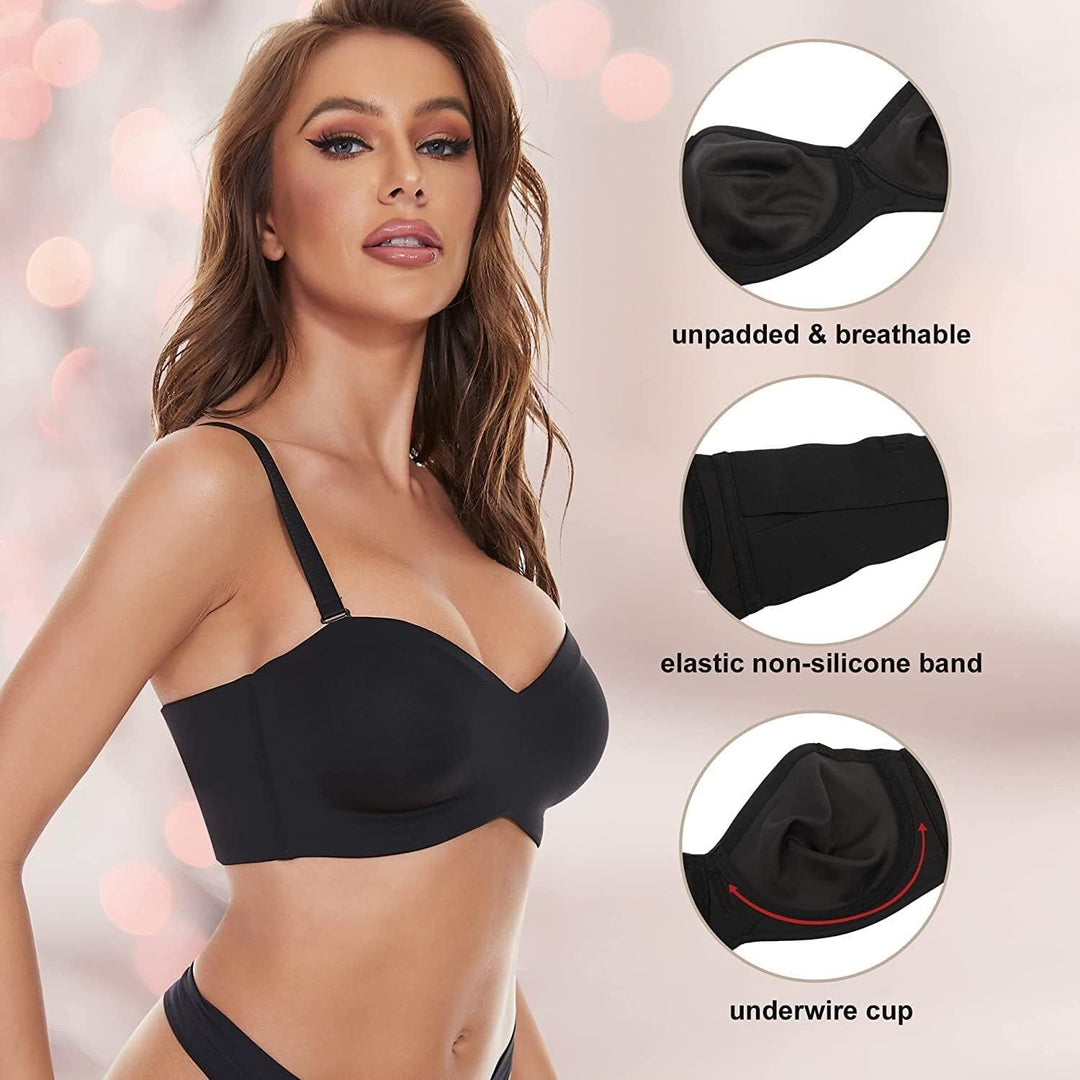 Seamless plus-size bra for women, perfect for ultimate comfort, full support, and smooth everyday wear.