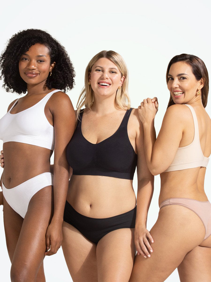 Elena women's seamless shapewear sports bra, combining athletic support with everyday comfort & sleek finish.
