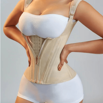 Versatile women's body shaper, a comfortable undergarment for daily wear with tummy control.