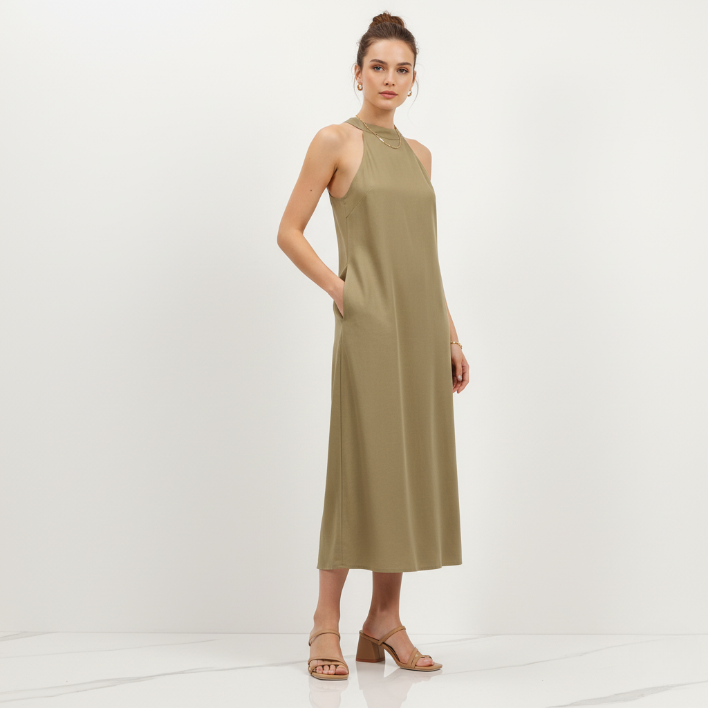 Stylish women's chunky block heel sandals. Minimalist design with a comfortable square toe, ideal for summer.