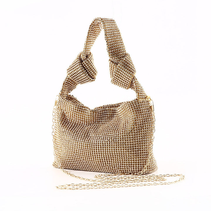 Elegant women's rhinestone evening bag. A sophisticated clutch for special occasions, formal wear & parties.