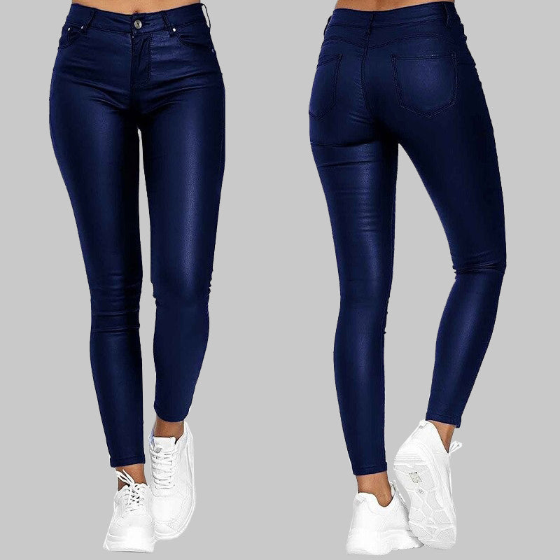 Women's sleek sculpting slim-fit pants in a versatile fashion style, perfect high-waist trousers.