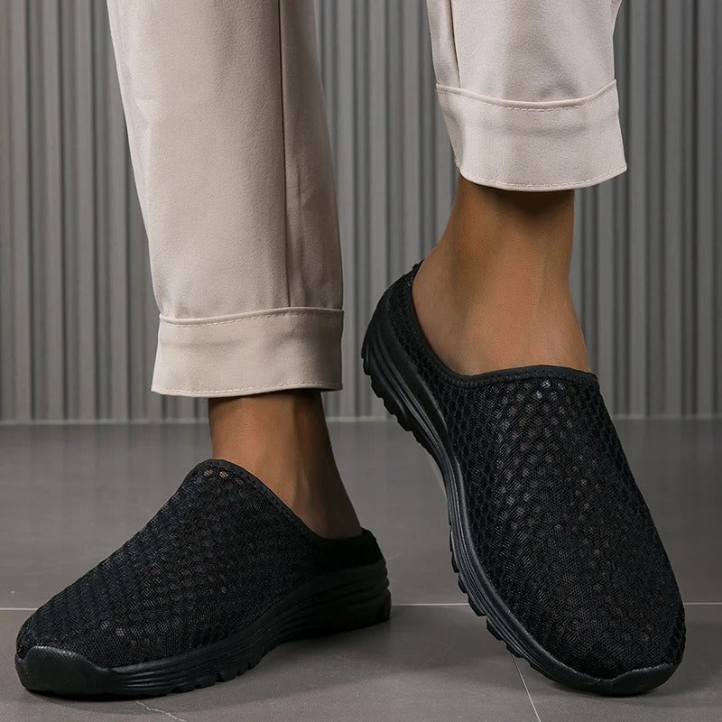 Stylish women's slip-on orthopedic sneakers designed for everyday comfort and reliable arch support.