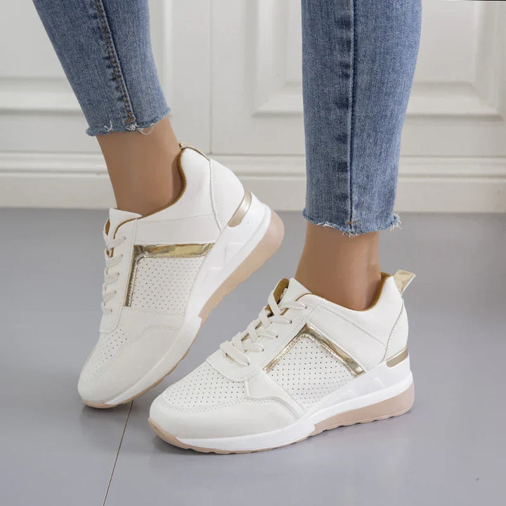 Soft women's walking sneakers with superior cushioning & breathable design for all-day comfort & support.